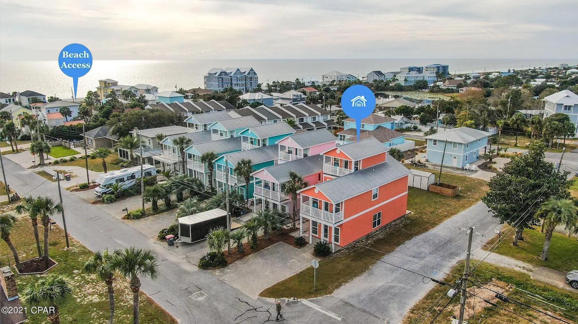 Panama Paradise Beach House/3 Min Beach Walk Panama City Beach Exterior photo